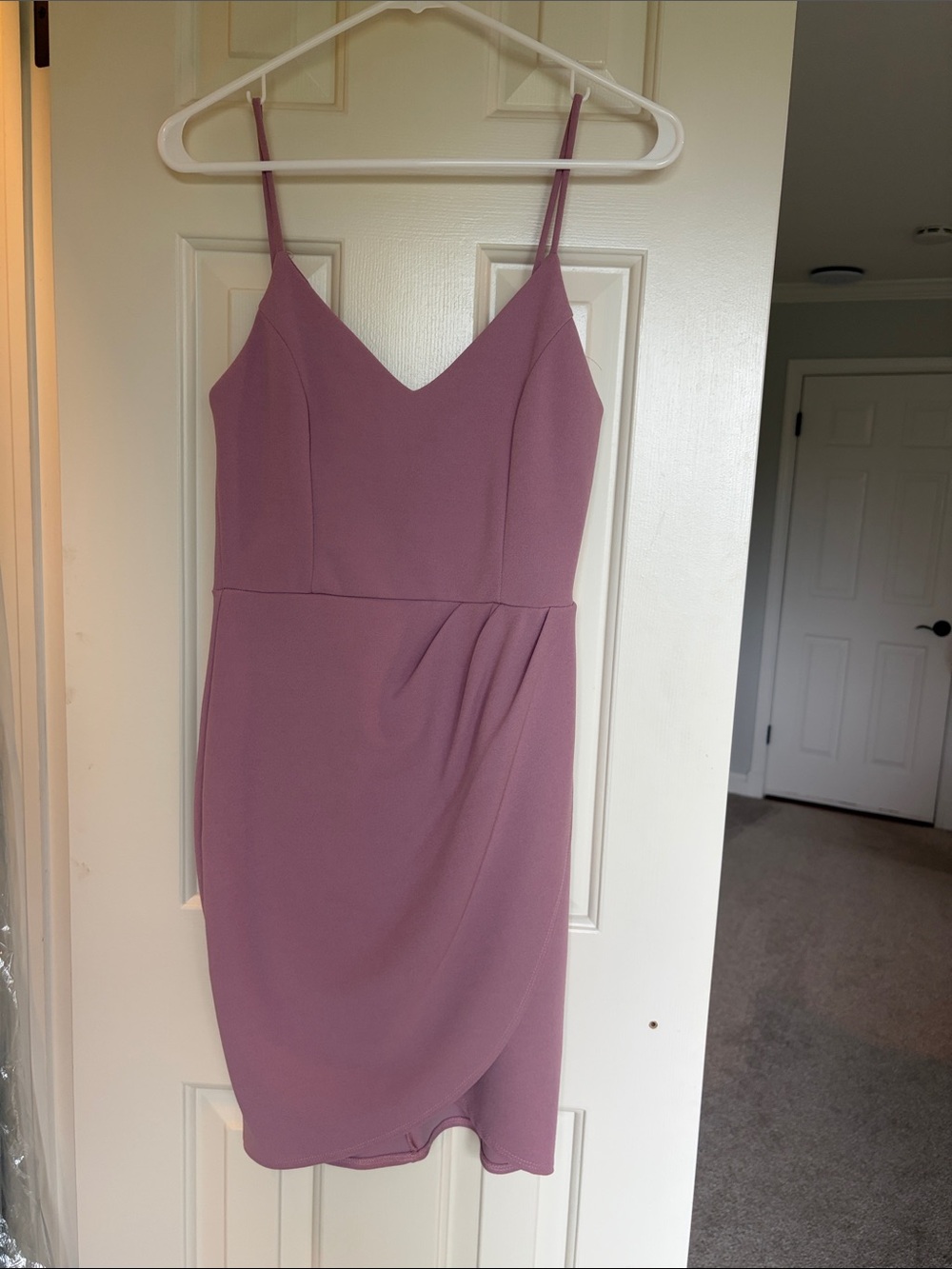 Forever Your Girl Mauve Pink Bodycon Dress